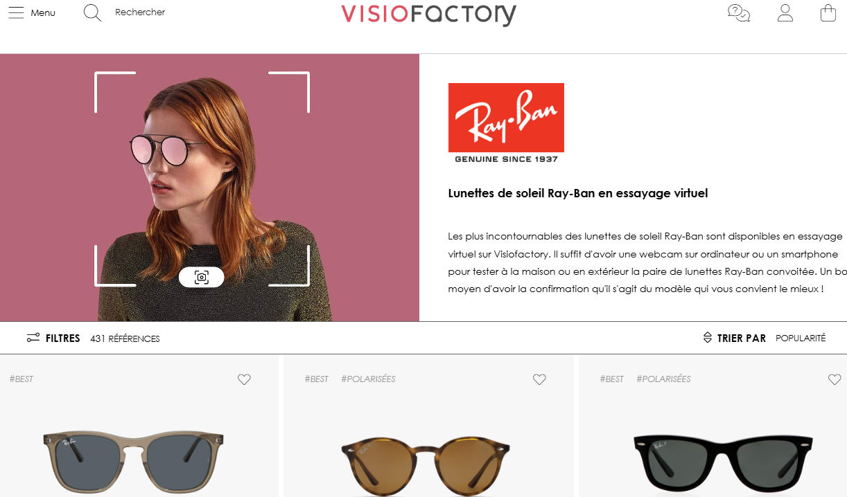 Capture de visiofactory.com